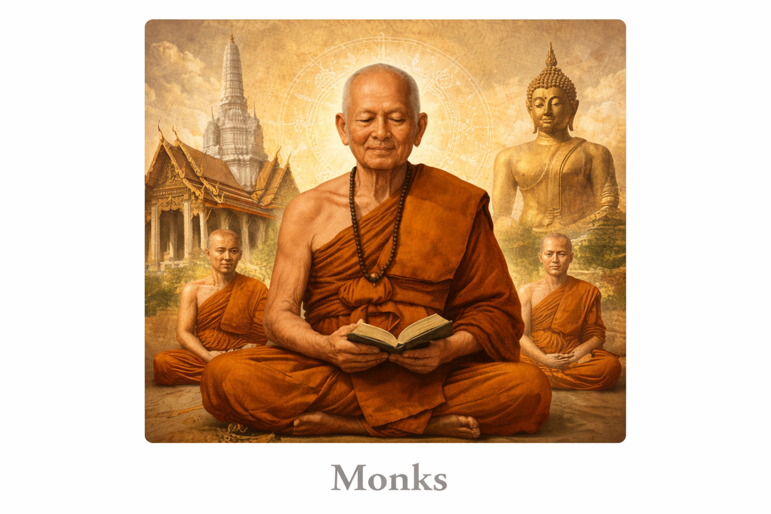 Famous Thai Monks