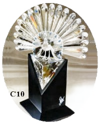 10,000 Limited Edition Collector's Swarovski Peacock Crystal
