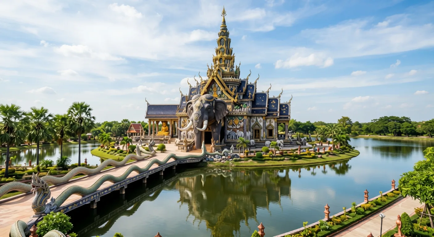 Wat Ban Rai temple in Nakhon Ratchasima, Thailand, associated with Luang Phor Koon