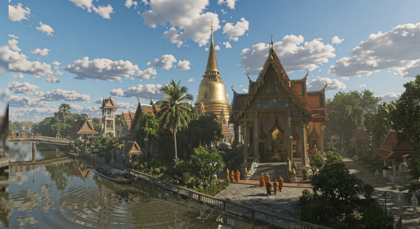 Wat Bang Phra temple in Nakhon Pathom, Thailand, associated with Luang Pho Poen and Sak Yant
