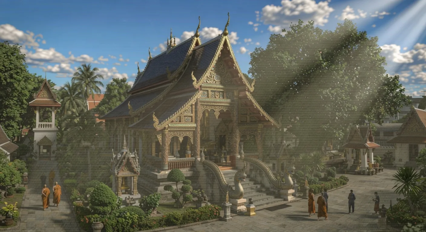 Wat Pradu Chimphli Buddhist temple in Bangkok, Thailand, associated with Luang Pu Thuad